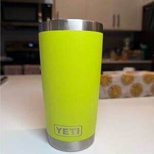 YETI Lime Green Tumbler
